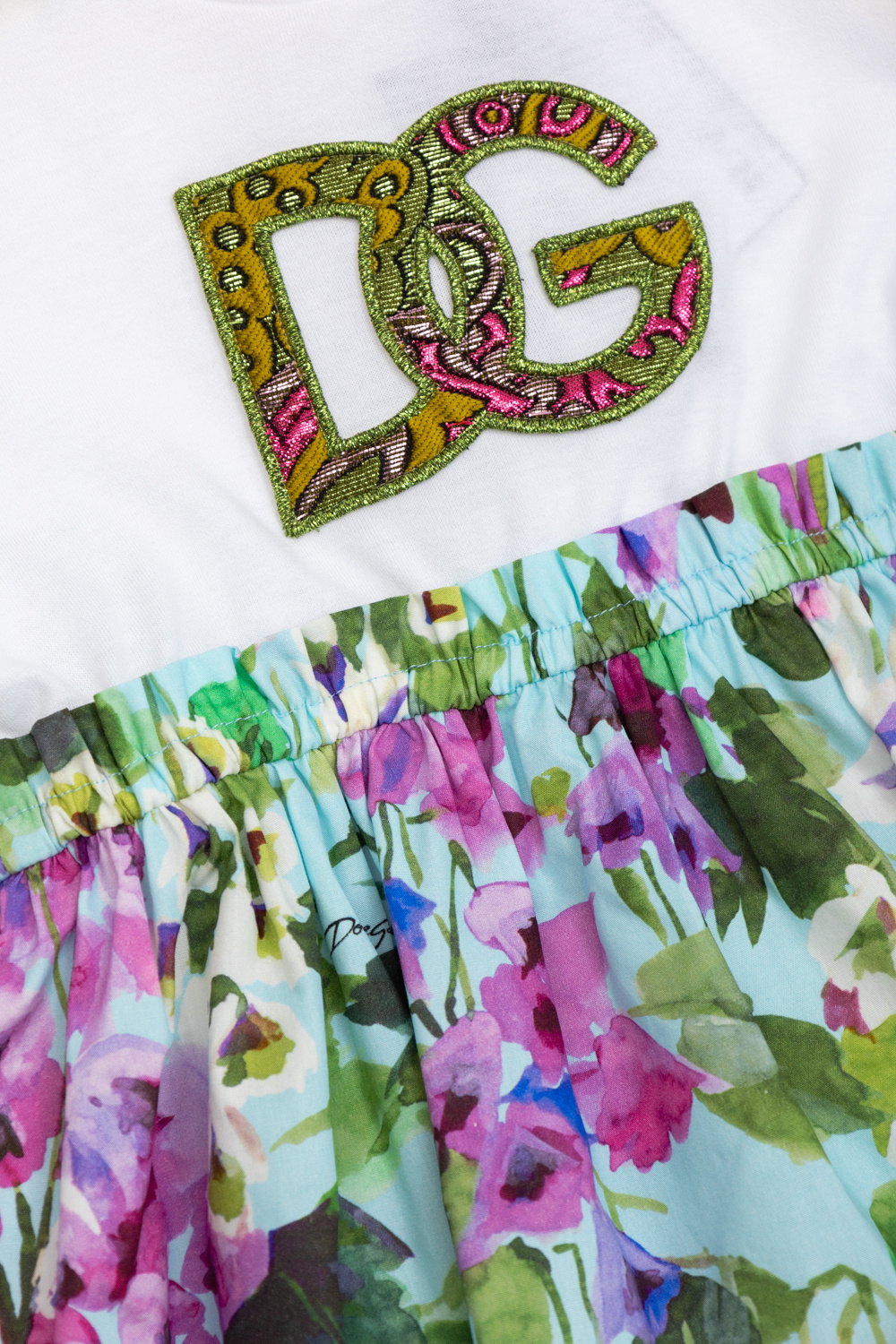 ひとめぼれ♪◇ローズプリント Dress◇Dolce & Gabbana Dolce & Gabbana ローズプリントのラックドレス | Sendegaro US